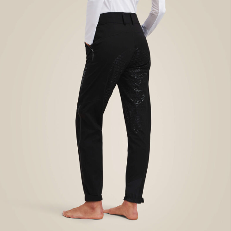 Ariat Womens Venture Waterproof Shell Full Seat Trousers Black-1